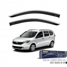 DACIA LODGY 2013- KROMLU CAM RÜZGARLIĞI 2Lİ 