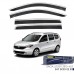 DACIA LODGY 2013- KROMLU CAM RÜZGARLIĞI 4LÜ 
