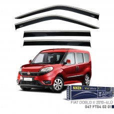 FIAT DOBLO II 2010- KROMLU CAM RÜZGARLIĞI 4LÜ 