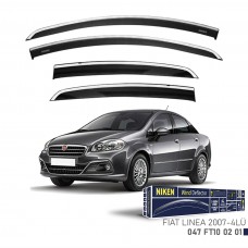 FIAT LINEA 2007- KROMLU CAM RÜZGARLIĞI 4LÜ 