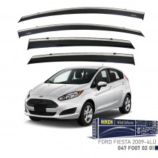 FORD FIESTA 2009- KROMLU CAM RÜZGARLIĞI 4LÜ 