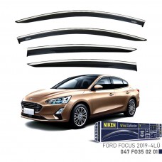 FORD FOCUS 2019- KROMLU CAM RÜZGARLIĞI 4LÜ 