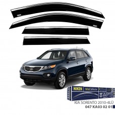 KIA SORENTO 2010- KROMLU CAM RÜZGARLIĞI 4LÜ 