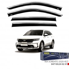 KIA SORENTO 2020- KROMLU CAM RÜZGARLIĞI 4LÜ 
