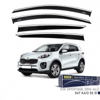 KIA SPORTAGE 2016- KROMLU CAM RÜZGARLIĞI 4LÜ 