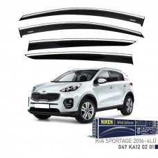 KIA SPORTAGE 2016- KROMLU CAM RÜZGARLIĞI 4LÜ 