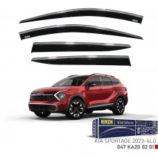 KIA SPORTAGE 2023- KROMLU CAM RÜZGARLIĞI 4LÜ 