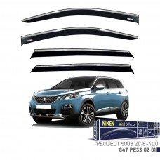 PEUGEOT 5008 2018- KROMLU CAM RÜZGARLIĞI 4LÜ 