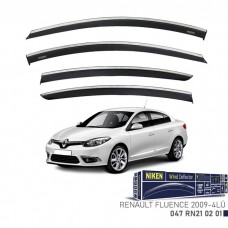 RENAULT FLUENCE 2009 -KROMLU CAM RÜZ 4LÜ 