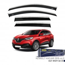 RENAULT KADJAR 2015- KROMLU CAM RÜZGARLIĞI 4LÜ 