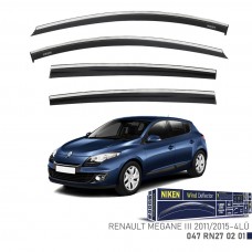 RENAULT MEGANE 3 2011-2015 KROMLU CAM RÜZ 4LÜ 