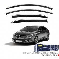 RENAULT MEGANE4 2016- SEDAN KROMLU CAM RÜZ 4LÜ 