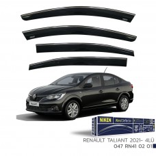 RENAULT TALIANT 2021- KROMLU CAM RÜZGARLIĞI 4LÜ 
