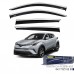 TOYOTA CHR 2018- KROMLU CAM RÜZGARLIĞI 4LÜ 