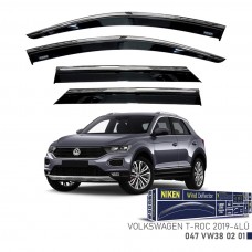 VW T-ROC 2019- KROMLU CAM RÜZGARLIĞI 4LÜ                                  .
