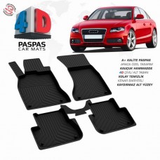 Audi A4 B8  4D Havuzlu Paspas  2008-2015                                ,