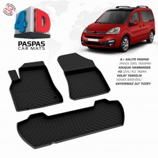 Citroen Berlingo 2  4D Havuzlu Paspas  2008-2018