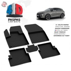 Ds 7 crossback  4D Havuzlu Paspas  2017 ve Sonrası                                ,