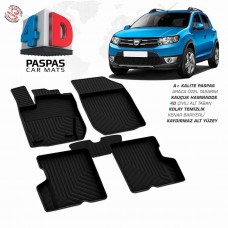 Dacia  Sandero 2  4D Havuzlu Paspas  2013-2020                                ,