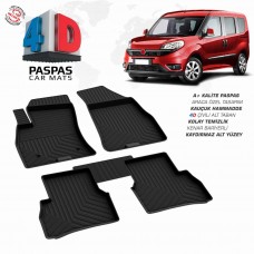 Fiat Doblo 2  4D Havuzlu Paspas  2009 ve sonrası