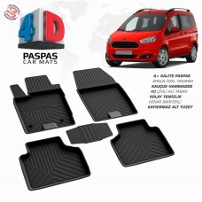 Ford Courier 1  4D Havuzlu Paspas  2014-2024