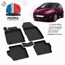 Ford Fiesta 4D Havuzlu Paspas  2008-2015                                ,