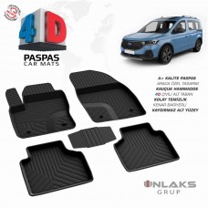 Ford Connect    Tourneo 2-3  4D Havuzlu Paspas  2014-2024