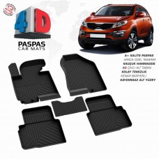 Kia Sportage 3 4D Havuzlu Paspas 2010-2016
