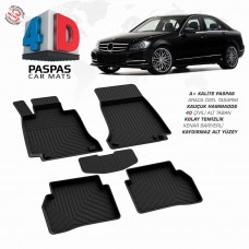 Mercedes C Serisi W204 4D Havuzlu Paspas 2007-2014