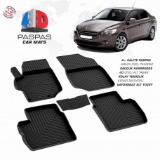 Peugeot 301 4D Havuzlu Paspas 2013 -                                ,