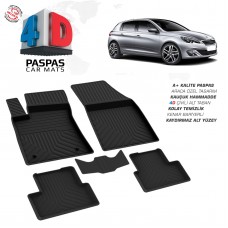 Peugeot 308 -2 Active 4D Havuzlu Paspas 2018 - 2021