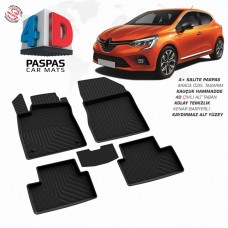 Renault Clio 5 4D Havuzlu Paspas 2019 ve Üzeri