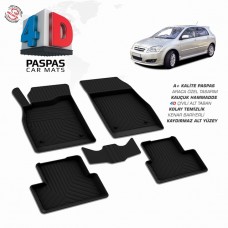 Toyota Corolla HB 4D Havuzlu Paspas 2002-2007