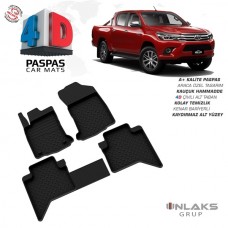 Toyota Hilux 4D Havuzlu Paspas 2015-                                ,