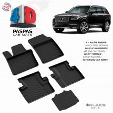 Volvo  XC90  4D Havuzlu Paspas  2015 ve Sonrası