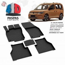Volkswagen Caddy 5 4D Havuzlu Paspas  2020-