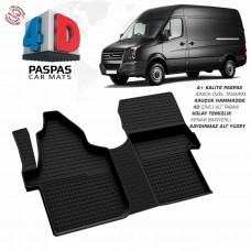 Volkswagen Crafter 4D Havuzlu Paspas 2006-2017  Ön Çift Koltuk